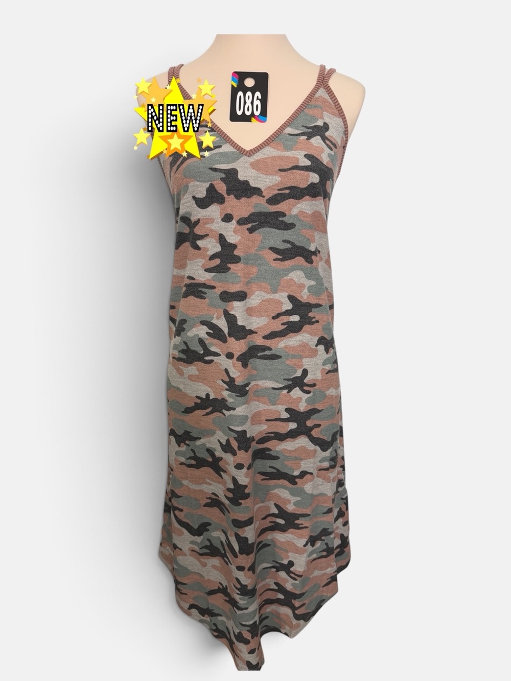 Hem and Thread Dress #086